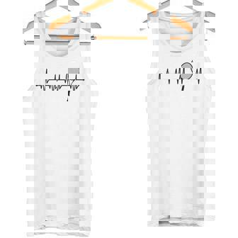 Heartbeat Ecg テニスラック メンズ レディース キッズ タンクトップ - Kawaiitshirt