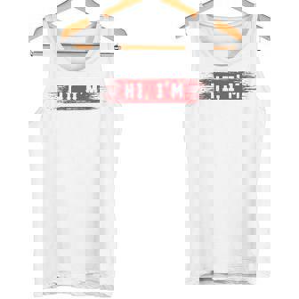 Hi I'm Tommy 名前 Tommy 長袖tシャツ タンクトップ - Kawaiitshirt