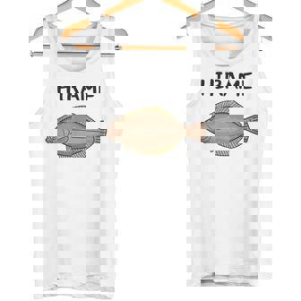 Hirame ヒラメ 平目 鮃 魚好き 願掛け 釣り好き 海釣り 趣味 おもしろ 寿司ネタ 趣味釣り 船釣り 釣り タンクトップ - Kawaiitshirt