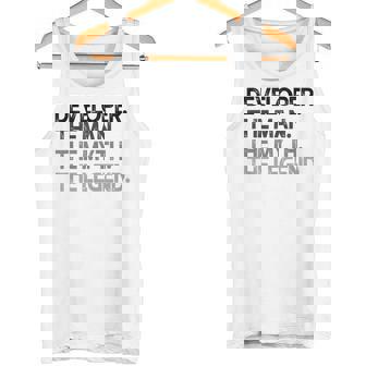 Hombre Caso De Teléfono Del Desarrollador Regalo El Hombre Mito Ley Camiseta sin mangas - Regaloses