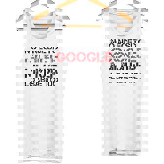 Hombre No Necesito Google Hombre Manga Corta Divertidas Camiseta sin mangas - Regaloses