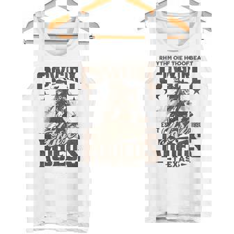 Hoofbeatのリズム カウガール 馬 ロデオ テキサスホース タンクトップ - Kawaiitshirt