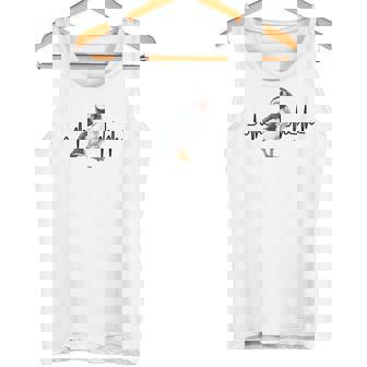 Humoristique Avec Motif De Cœur Et Oiseau Macareux Débardeur e - Cadeauxyz