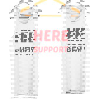 I'm Just Here For Moralupport 友情を高める 長袖tシャツ タンクトップ - Kawaiitshirt