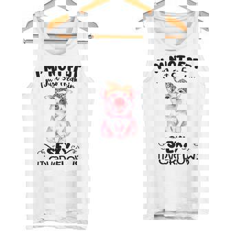 I'm Not Fat シャツ タンクトップ - Kawaiitshirt