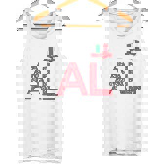 Italia Italia Bandera Humana Letras A Y L Italia Italia Camiseta sin mangas - Regaloses