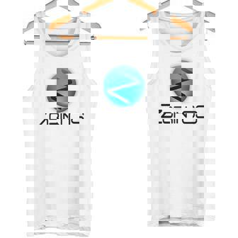 Linux Zorin Os タグラインとロゴ入り オープンソースos タンクトップ - Kawaiitshirt