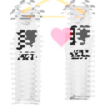 I Love Azul タンクトップ - Kawaiitshirt