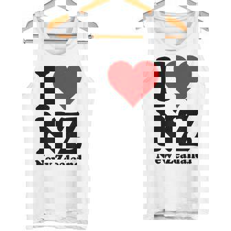 I Love Heart ニュージーランド Nz キウイマオリ文化 タンクトップ - Kawaiitshirt