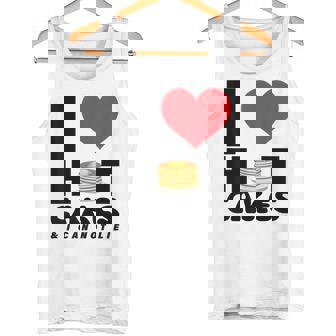I Love Heart ホットケーキ パンケーキ Flapjacks Can Not Lie Foodie タンクトップ - Kawaiitshirt
