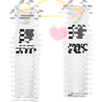 I Love Kyoto 京都が大好きです タンクトップ - Kawaiitshirt