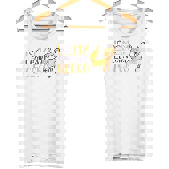 I Love My Leopard Gecko トカゲ ヒョウ ヤモリ 爬虫類 タンクトップ - Kawaiitshirt