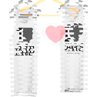 I Love Paris Graphic Novelty & Cool s タンクトップ - Kawaiitshirt