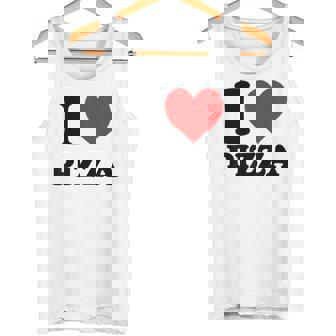 I Love Pizza タンクトップ - Kawaiitshirt