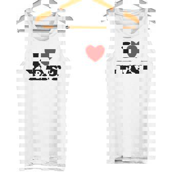 I Love Yeast 面白くてかわいい栄養パン屋フードヌーチファン タンクトップ - Kawaiitshirt