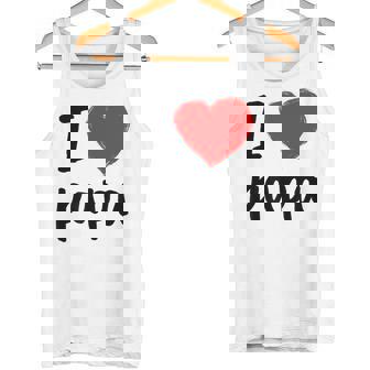 I Love You Papa T Cool Happy Father's Day Best Daddy タンクトップ - Kawaiitshirt