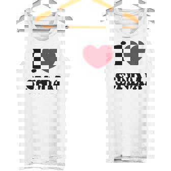 I Loveendai 仙台大好き タンクトップ - Kawaiitshirt