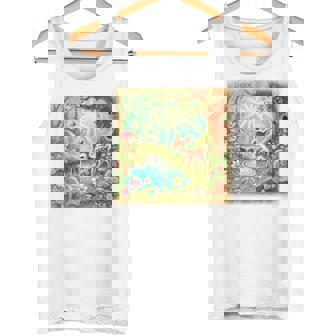 Lulu's Little Pond タンクトップ - Kawaiitshirt