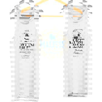 Maltese ギフトヴィンテージマルチーズ タンクトップ - Kawaiitshirt