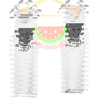 Meloncholy 面白い スイカ しゃれ フルーツ好き。 タンクトップ - Kawaiitshirt