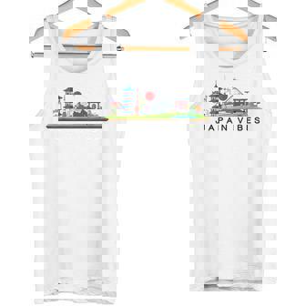 Monte Fuji Pagoda Torre De Tokio Puerta Torii Koi Fish Japónibe Camiseta sin mangas - Regaloses