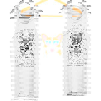 My Dog Thinks I'm Cool Corgi Dog Lover 長袖tシャツ タンクトップ - Kawaiitshirt