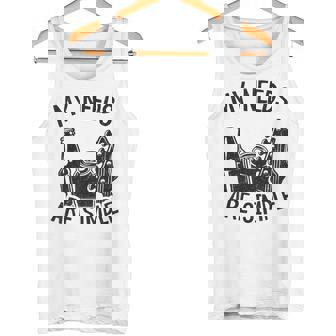 My Needs Areimple Guitars ビール愛好家 ギタリストギター タンクトップ - Kawaiitshirt