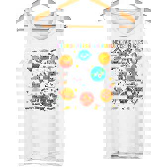 Neurodiverso Universo Espacio Planeta Maestro De Educación Especial Camiseta sin mangas - Regaloses