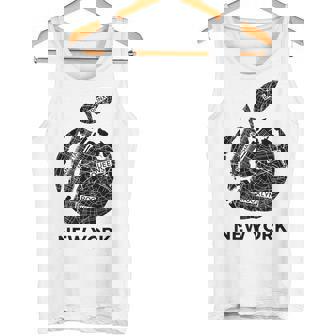 New York City The Big Apple Graphic New York City タンクトップ - Kawaiitshirt