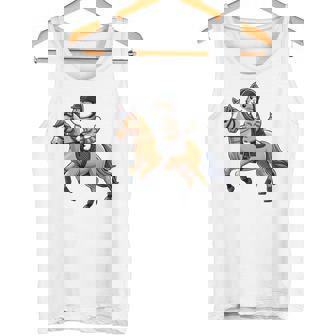 Niños Montar A Caballo Con Un Gato Es Amor Por El Caballo Camiseta sin mangas - Regaloses