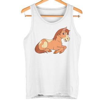 Niños Pequeño Potro Lindo Para Niñas Y Niños Caballo Bebé Caballo Camiseta sin mangas - Regaloses