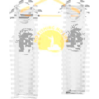 No Fishing No Life 釣り フィッシング ロゴ プリント 長袖tシャツ タンクトップ - Kawaiitshirt