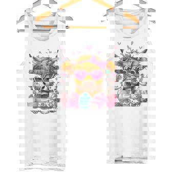 Oeufs Deache De Pâques Cool Mignon Amateur Deache Highland Drôle Débardeur e - Cadeauxyz