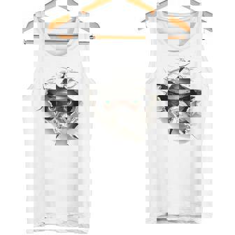 Ojos Obras De Arte Hombres Ilustración Abstracto Arte Grá Camiseta sin mangas - Regaloses