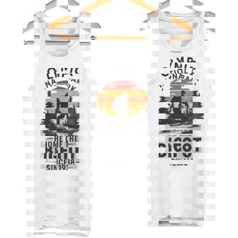 Olympic National Park Home Of The Bigfoot Since 1938 Tank Top - Monsterry