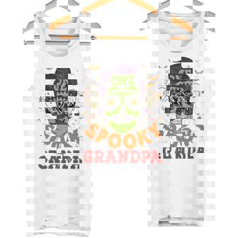 Onepooky Grandpa ハロウィン ホラーマン サングラス ファミリー 長袖tシャツ タンクトップ - Kawaiitshirt