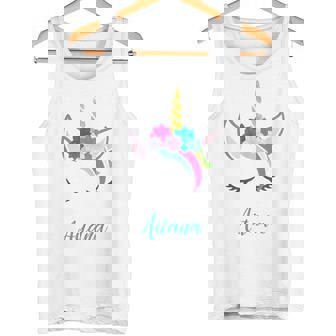 Personalizada Nombre Aitana Unicornio Camiseta sin mangas - Regaloses