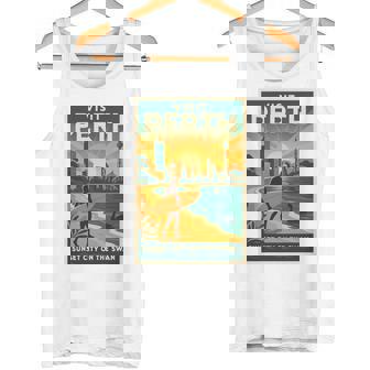 Perth Australia – ビンテージ旅行ポスタースタイル 長袖tシャツ タンクトップ - Kawaiitshirt