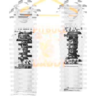 Pitbull Daddyピットブル・パパ・ヴァタータグ アメリカン・ピット・ブル・テリア・パパ 長袖tシャツ タンクトップ - Kawaiitshirt
