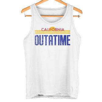 Placa De Matrícula De California Outa Time Regalo Divertido Camiseta sin mangas - Regaloses