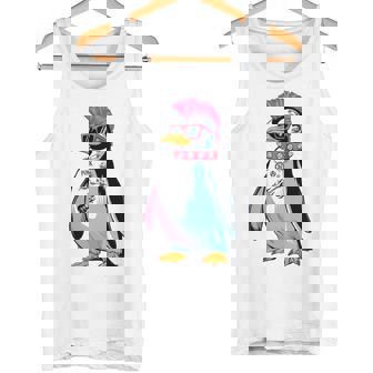 Punkuin 面白い パンクロック パンクロック ペンギン 長袖tシャツ タンクトップ - Kawaiitshirt