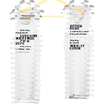 Reduzieren Wiederverwenden Recyceln Wiederholen タンクトップ - Kawaiitshirt