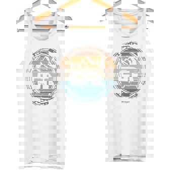 Retro Camping Caravan Tank Top - Seseable