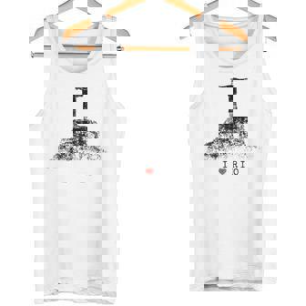 Rio De Janeiro リオデジャネイロのスカイライン イエスキリストの像 ブラジル 愛 タンクトップ - Kawaiitshirt