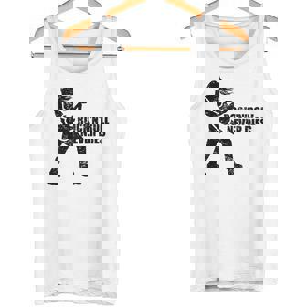 Rock 'N' Roll Never Dies ギタープレーヤー タンクトップ - Kawaiitshirt