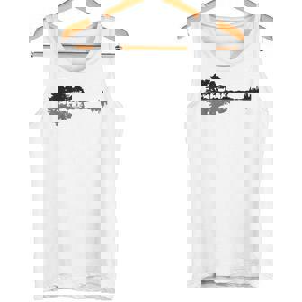 Rock Music Guitarra De La Madera Música Naturaleza Guitarra Camiseta sin mangas - Regaloses