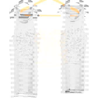 Samouraï Et Fleurs De Cerisier Kanji Japonais Dos Artistique Débardeur e - Cadeauxyz