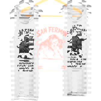 San Fermín Pamplona España Fiesta Encierros Camiseta sin mangas - Regaloses