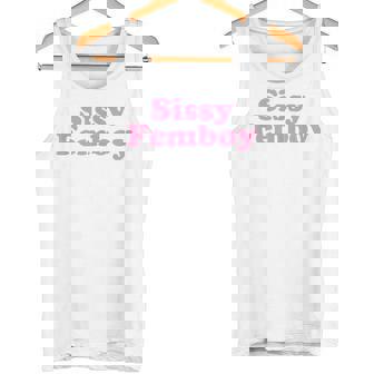 Sissy Femboy Crossdressing Aesthetic タンクトップ - Kawaiitshirt
