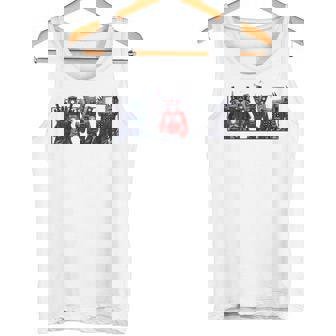 Skibidi トイレスピーカーマン カメラマン トイレ テレビマン タンクトップ - Kawaiitshirt